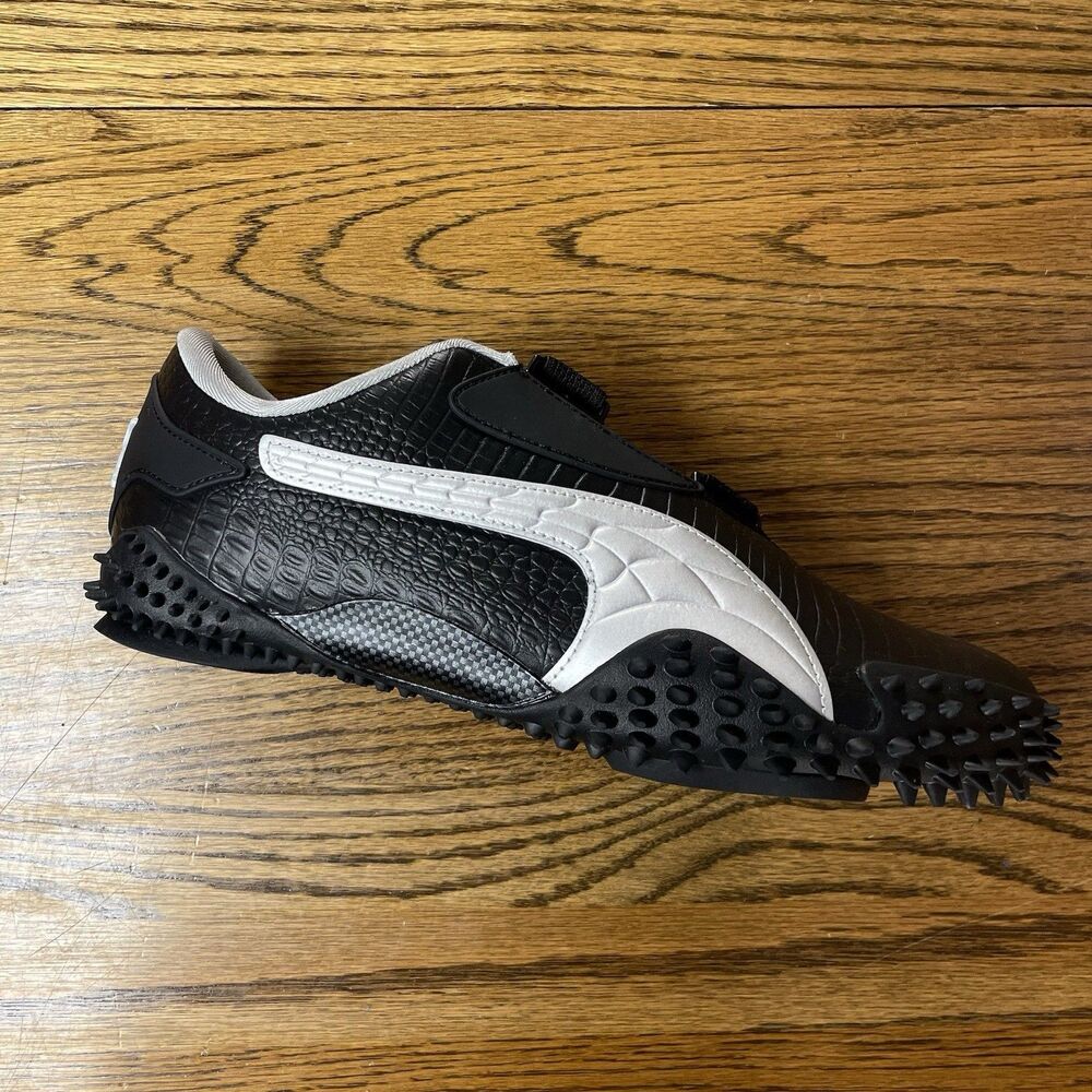 NEW A$AP Rocky X Puma Mostro Black Croc Leather Men's Size 9 Casual Shoes